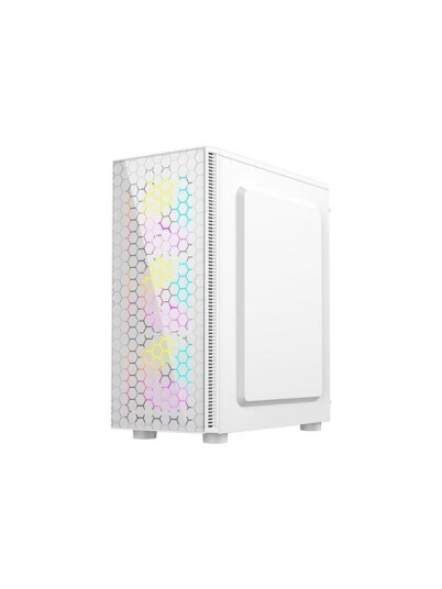 Gembird Fornax 500 - tower - ATX - Kabinett - Tower - Hvit