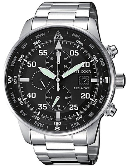 Citizen Herreklokke CA0690 88E Sort/Stål Ø44 mm Citizen Herreklokke CA0690 88E Sort/Stål Ø44 mm