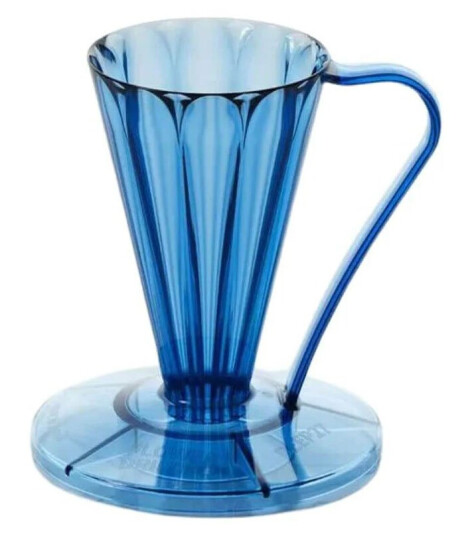 Cafec Flower Dripper Deep 27 Clear Navy Cafec Flower Dripper Deep 27 Clear Navy