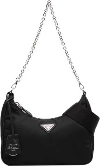 Prada Vintage Dame Svart