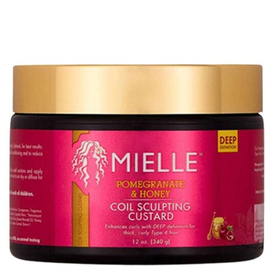 Mielle Organics Pomegranate & Honey Coil Sculpting Custard 340ml Mielle Organics Pomegranate & Honey Coil Sculpting Custard 340ml
