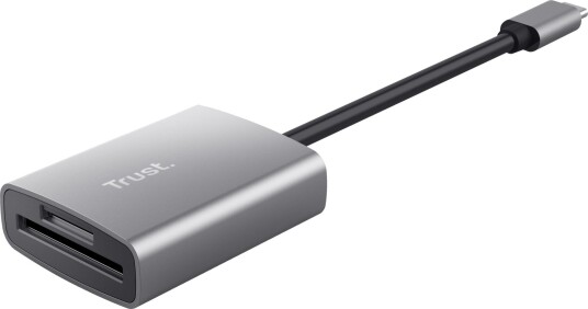 Trust Dalyx USB-C minnekortleser 104 MB/s Trust Dalyx USB-C minnekortleser 104 MB/s