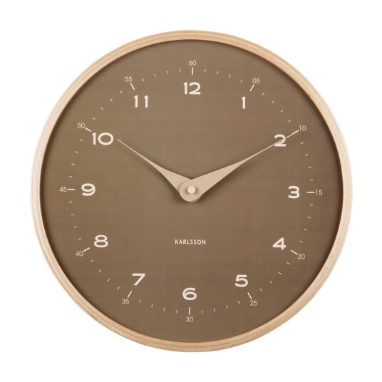 Karlsson Osado Dome Veggklokke KA5995MG Unisex 30 cm Kvarts urverk