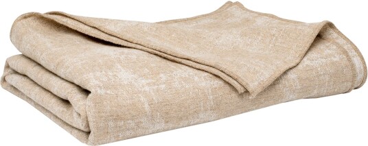 Mille Notti Bergamo Pläd Beige 140x220 Pledd Og Tepper