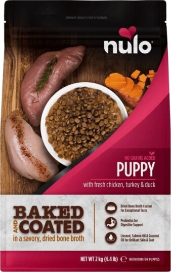 Nulo Puppy Baked & Coated Fresh Chicken Turkey & Duck 2 kg