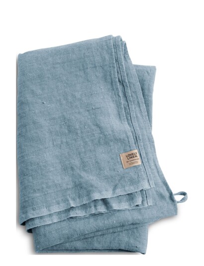 Lovely Linen Lovely Hamam Towel Blue Lovely Linen DUSTY BLUE 90X145CM