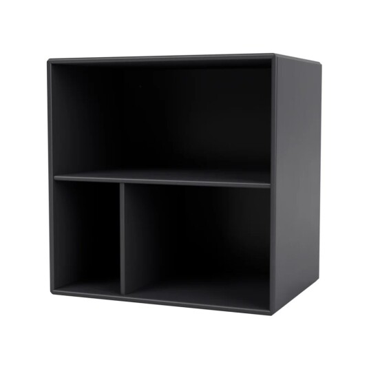 Montana Mini 1102 hyllemodul Anthracite 04, med hyller Montana Mini 1102 hyllemodul Anthracite 04, med hyller