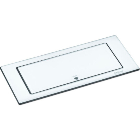 Evoline BackFlip Hvit glass 2xstikk 1xUSB-C 2.1A - 1504386 Evoline BackFlip Hvit glass 2xstikk 1xUSB-C 2.1A - 1504386
