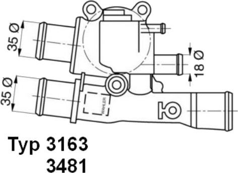 Termostat WAHLER 3163.88D Termostat WAHLER 3163.88D