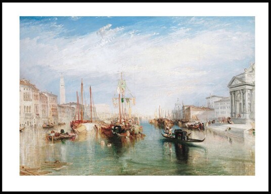 Venice from the Porch of Madonna By William Turner Plakat Plakat / 50x70cm