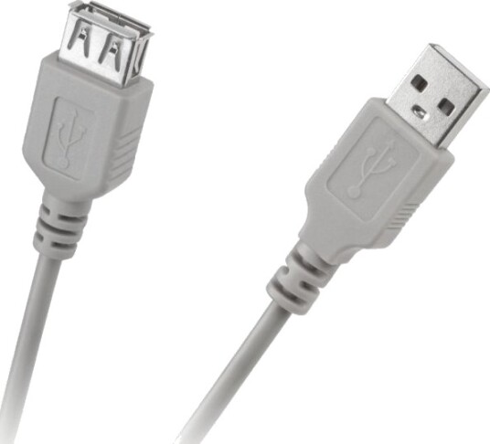 Usb-Kabel Cabletech Usb-A Til Usb-A 1,8 M Grå Kpo2783-1.8