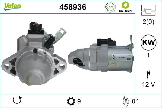 VALEO 458936 Starter VALEO 458936 Starter