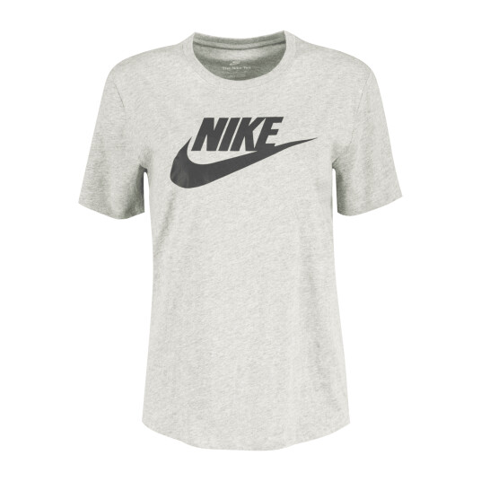 Nike Sportswear Essential Icon Futura Tee , t-skjorte dame S DK GREY HEATHER