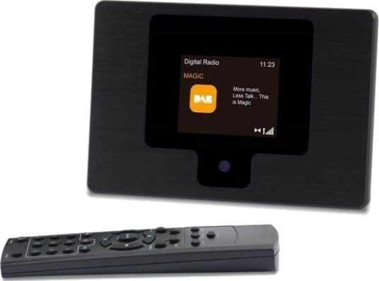 Scansonic D-100BT DAB+ adaptor m. Bluetooth DAB+/FM Svart Scansonic D-100BT DAB+ adaptor m. Bluetooth DAB+/FM Svart