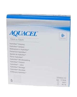 Aquacel Hydrofiber Sårfyll Bandasje 10cm X10cm