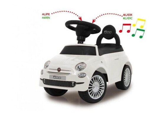 Jamara Push Car Fiat 500 white