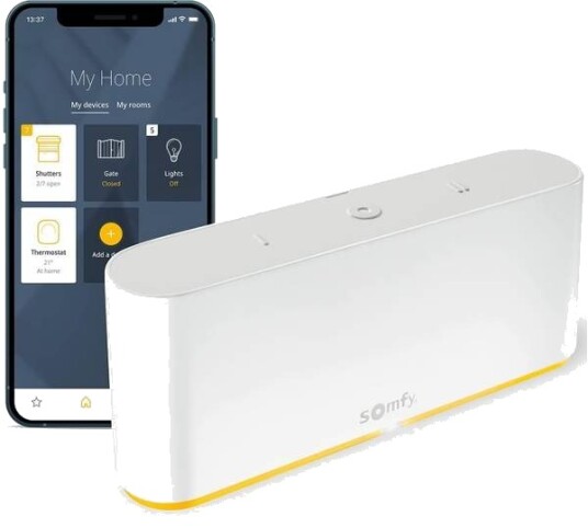 Somfy Tahoma Switch - Styr markisen med app Somfy Tahoma Switch - Styr markisen med app