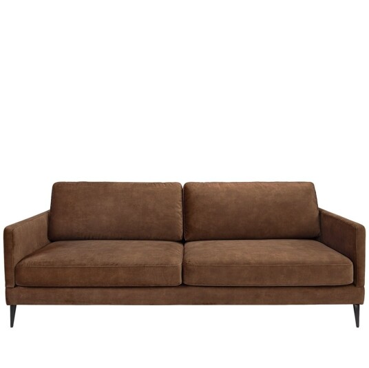 Artwood Andorra 3 seters sofa Velvet Hazel