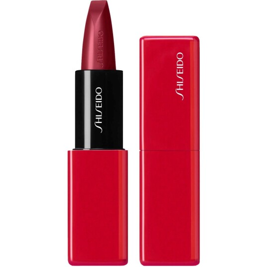 SHISEIDO Technosatin Gel Lipstick 411 Scarlet Cluster