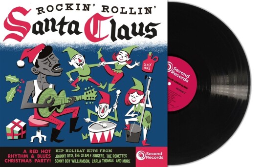 Diverse Artister Rockin Rollin Santa Claus Uk Vinyl