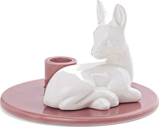 Dottir Sweet Stories lysestake hjortekalv h6 cm støvrosa Dottir Sweet Stories lysestake hjortekalv h6 cm støvrosa