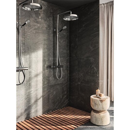 Bricmate Klinker Quartzit Black 60x60 cm