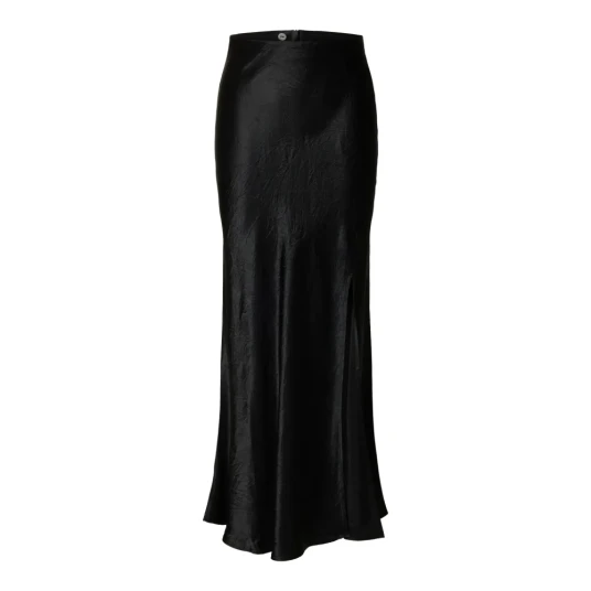 Selected Femme Dame Skjørt Svart M,