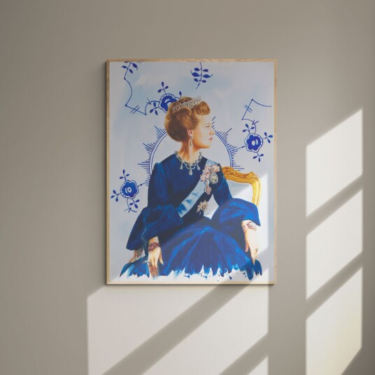 Artpusher HM Queen Margrethe II of Denmark Mega mussel 2 av