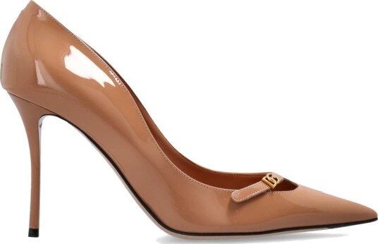 Dolce & Gabbana Dame Sko Beige 38 1/2 EU,