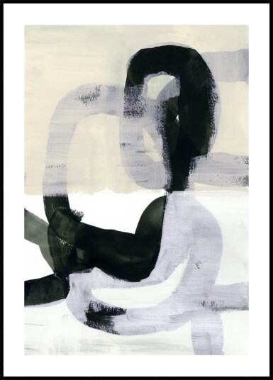Dynamic Abstract Shapes Plakat / 100x150