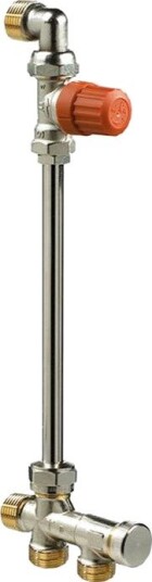 Danfoss Radiatorkobling Ra-K-Vb-N 2-Rørs, 600 mm