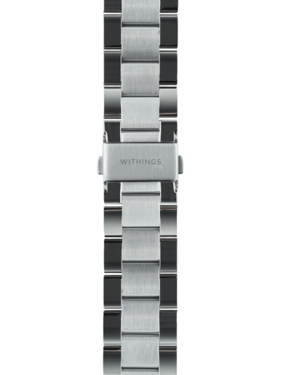 Withings Metal Wristband Oyster Silver   20 mm