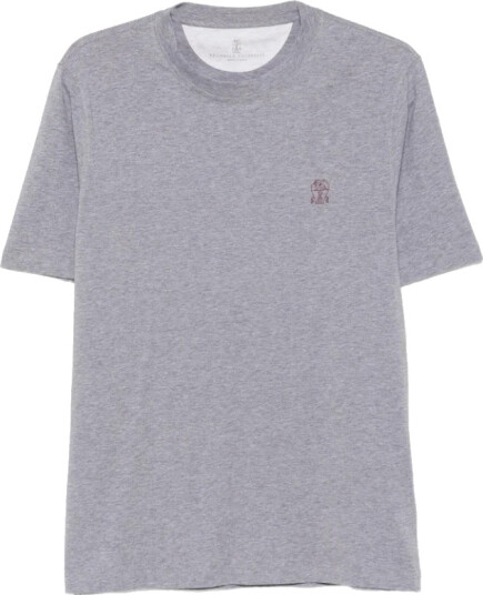 Brunello Cucinelli Herre Topper Grå M,