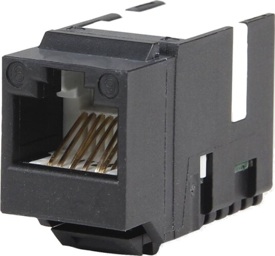 Btr 130A10 29 I B1 Rj 45 T568a/B Cat6 Sort