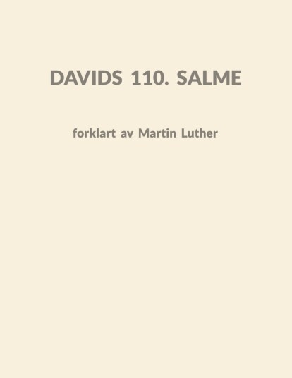 Davids 110. salme