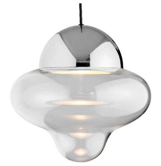 Design By Us - Nutty XL Pendel Clear/Chrome Design By Us - Nutty XL Pendel Clear/Chrome