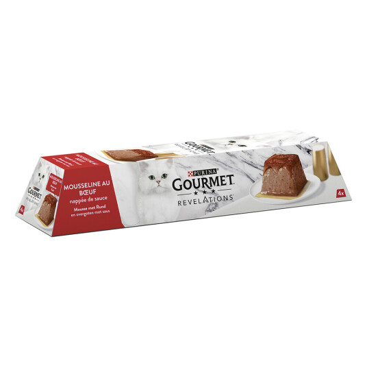 Gourmet 4X57G Revelations Mousse Til Spesialpris! Okse