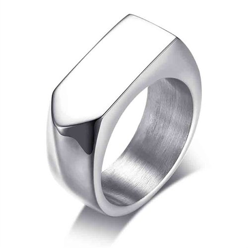 Marc rustfritt stål ring blank Marc rustfritt stål ring blank
