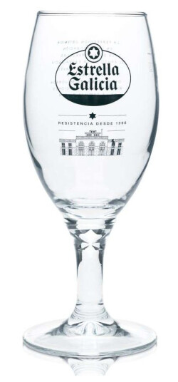 Estrella Galicia ølglass 30 cl