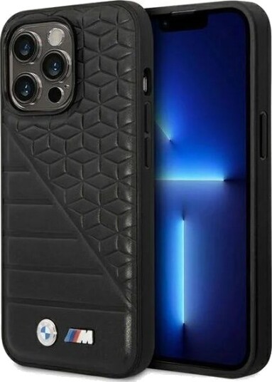 BMW Bi Pattern Case for iPhone 14 Pro 6.1" Black