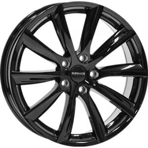 Monaco GP6T Gloss Black 9.5x21 5x114.3 ET40 B64.1 Monaco GP6T Gloss Black 9.5x21 5x114.3 ET40 B64.1