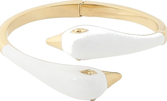 Edblad Armbånd Lovebirds Bangle White Gold Gull