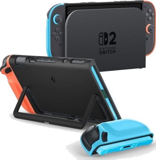 Spigen Nano Pop etui for Nintendo Switch 2   Svart
