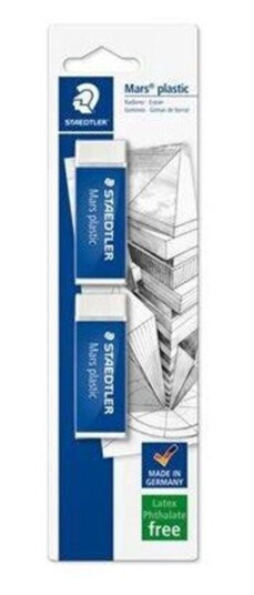 Staedtler Mars plastic eraser blister