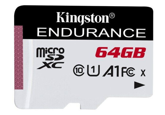 Kingston High Endurance microSD-card - 95/30MB - 64GB