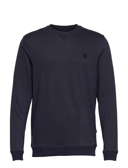 JBS of Denmark Jbs Of Dk Badge Crew Neck Fsc - Navy - S