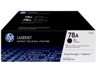 HP Toner 78A 2-pakning HP Toner 78A 2-pakning