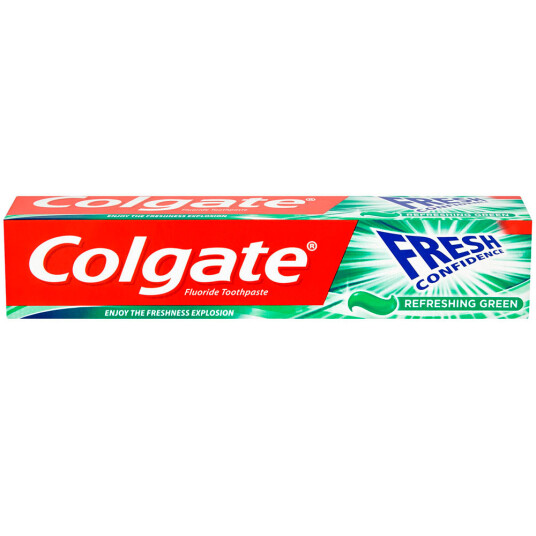 Colgate Fresh Confidence forfriskende grønn tannkrem 75 ml