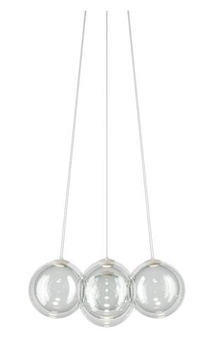 Lodes Random Cloud 7 Lysekrone Ø23 3000K Klar/ Glass Lodes Random Cloud 7 Lysekrone Ø23 3000K Klar/ Glass