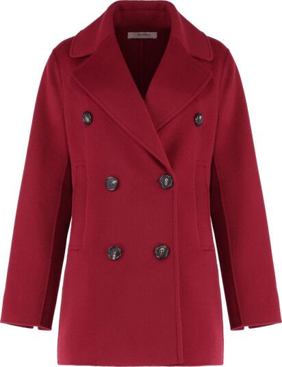 Max Mara Dame Frakker Rød M, Max Mara Dame Frakker Rød M,